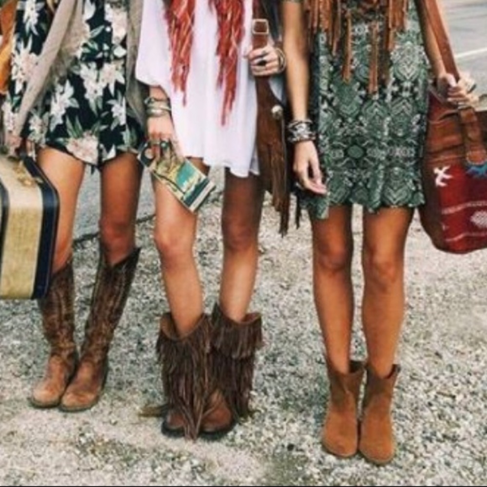 Full Leather Original Cowgirl Boots